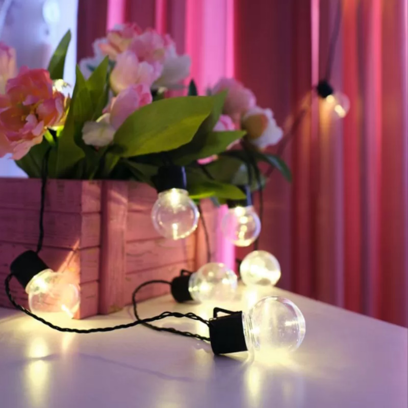 Гирлянда светодиодная Neon-Night "Лофт" 303-066 1371910, 5 м, 20 LED, теплый белый в Угличе