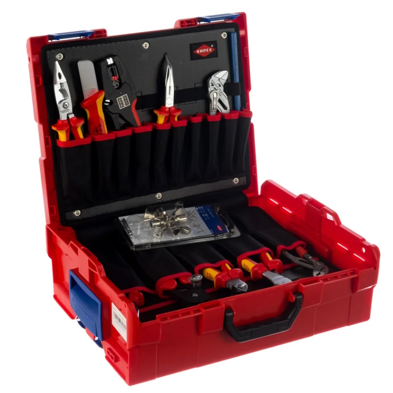 Чемодан инструментальный Knipex L-BOXX Elektro KN-002119LBE, 65 пр. в Ярославле