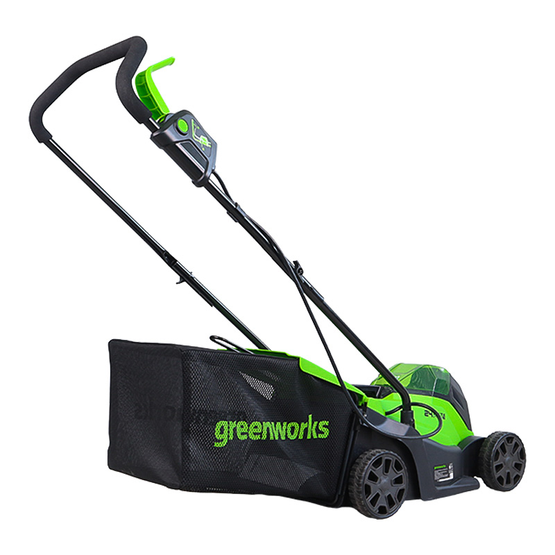 Газонокосилка аккумуляторная 24В VT Greenworks GD24LM33K4 (узкая, 1хАКБ 4Ач, ЗУ) 2516107UB