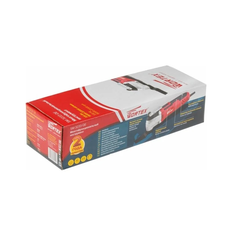 Многофункциональный инструмент (реноватор) Wortex SM 3233 QE SM3233QE0004, в кор. + набор оснастки в Туле