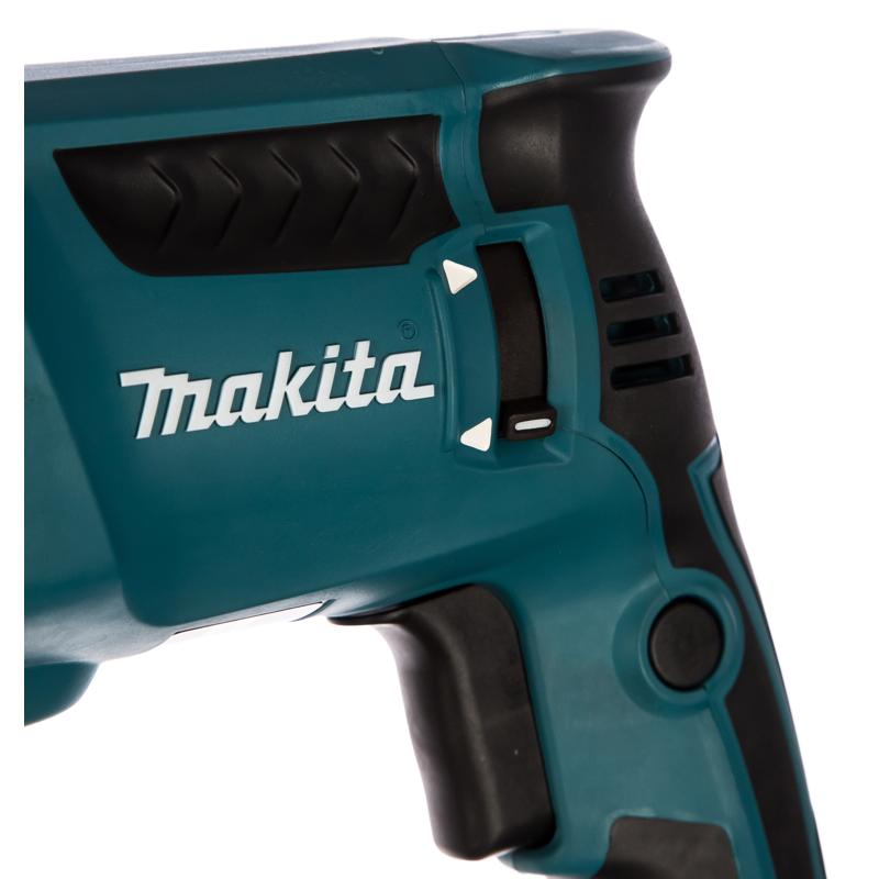 Перфоратор Makita HR 2630 184758 (патрон SDS-Plus, мощность 880 Вт, 2.4 Дж, вес 2.8 кг, сверлильный режим, диаметр до 80 мм)