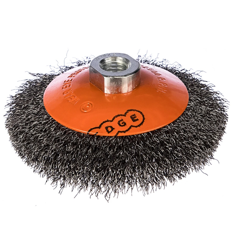 Тарельчатая гофрированная щетка Patriot EDGE 813010009, 115 мм, M14