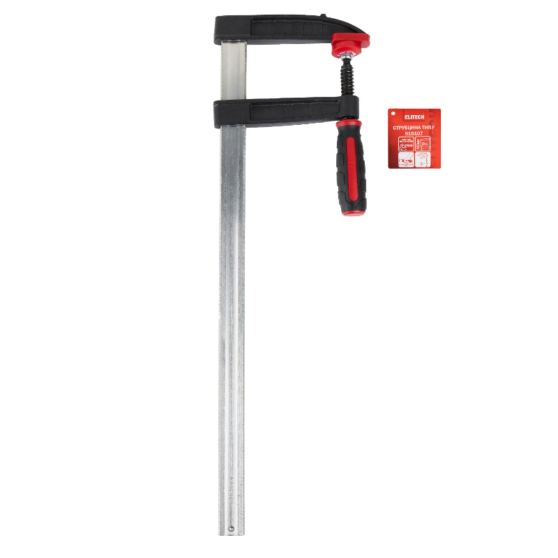 Струбцина Elitech 515107 207240, тип F, 120X500, усилие 4700H в Костроме