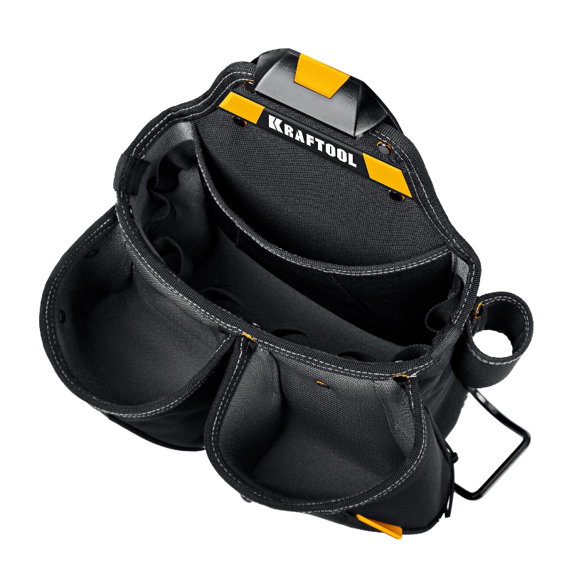 Поясная сумка Kraftool KP-15 38771 (с быстросъёмным креплением FastClip, 15 карманов и петель, 350 х 320 мм) в Иваново