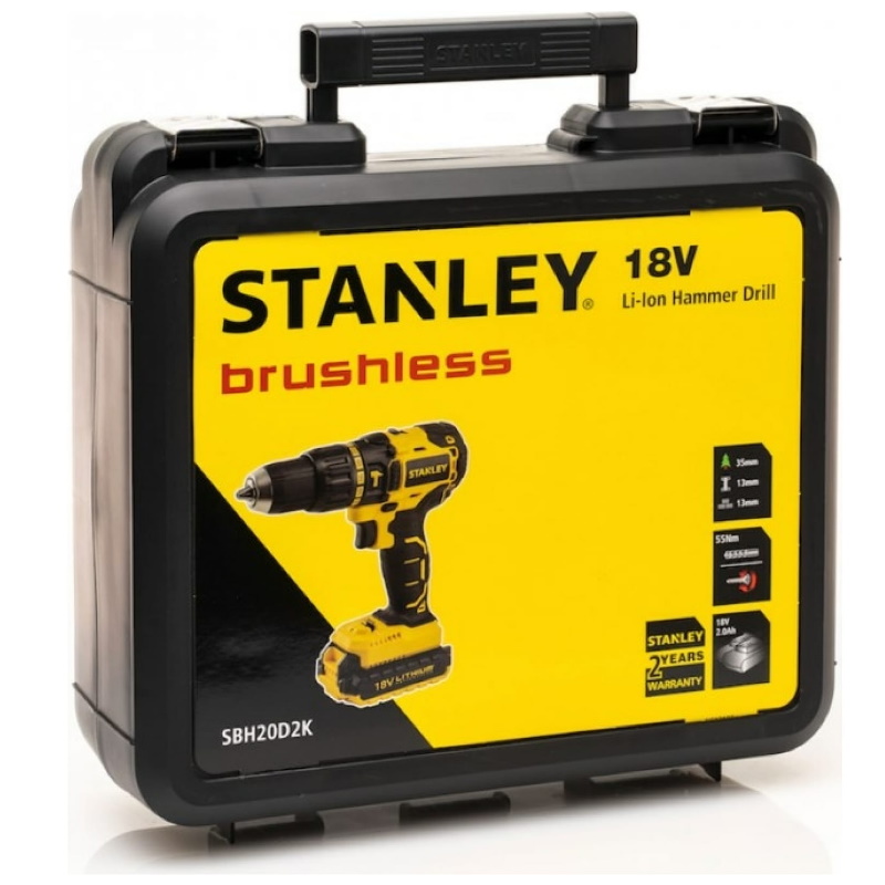 Аккумуляторная ударная дрель-шуруповерт Stanley SBH20D2K-RU в Иваново
