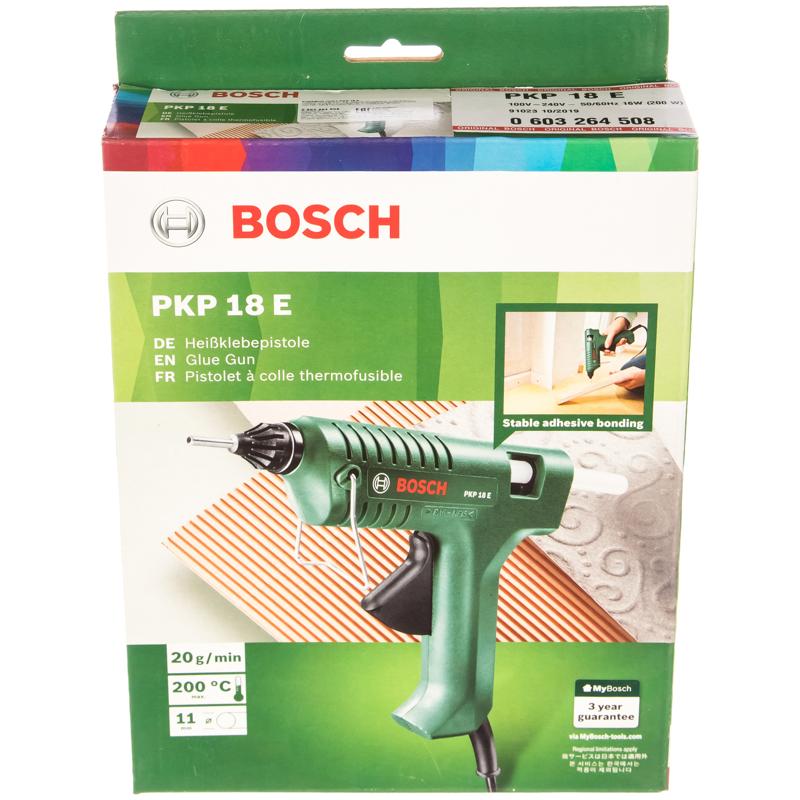 Клеевой пистолет Bosch PKP 18E 0.603.264.508 (стержни 7мм, длина 100 мм, защита от капель) в Ярославле