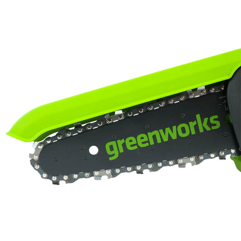 Цепная мини-пила аккумуляторная Greenworks GD24CSMNX 2008707 бесщеточная в Угличе