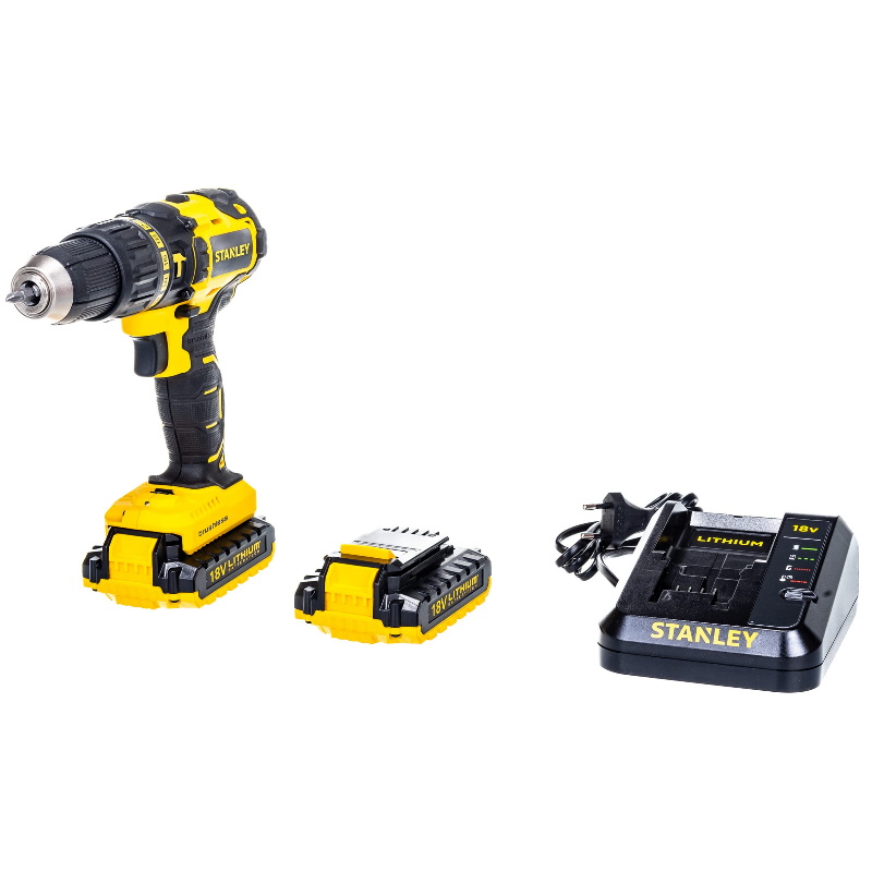Аккумуляторная ударная дрель-шуруповерт Stanley SBH20D2K-RU в Иваново