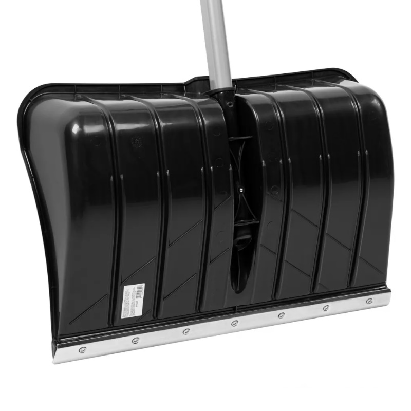 Лопата для уборки снега пластиковая Palisad 61568, 540х375х1520 мм, стальной черенок,стальная планка в Иваново