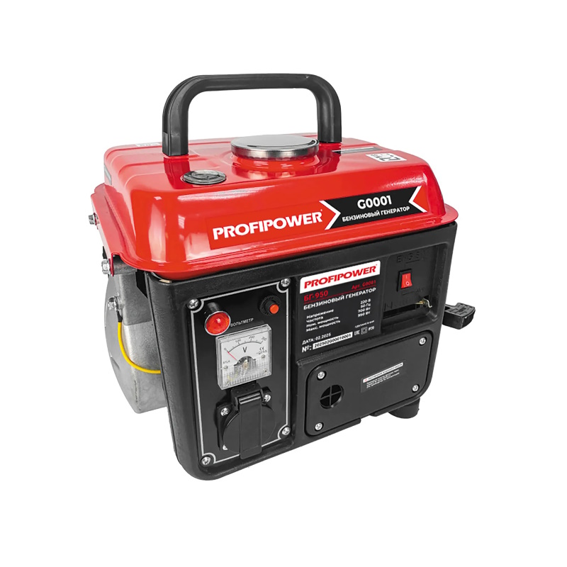Бензиновый генератор ProfiPower БГ-950 G0001 в Костроме