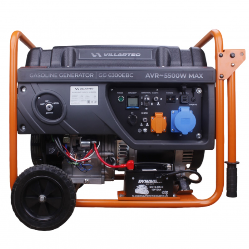 Бензиновый генератор Villartec GG6300ЕВС, 2102650100 в Иваново