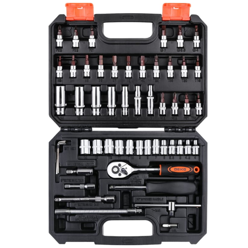 Набор инструментов Deko TZ53 065-0211, для авто, 53 шт.