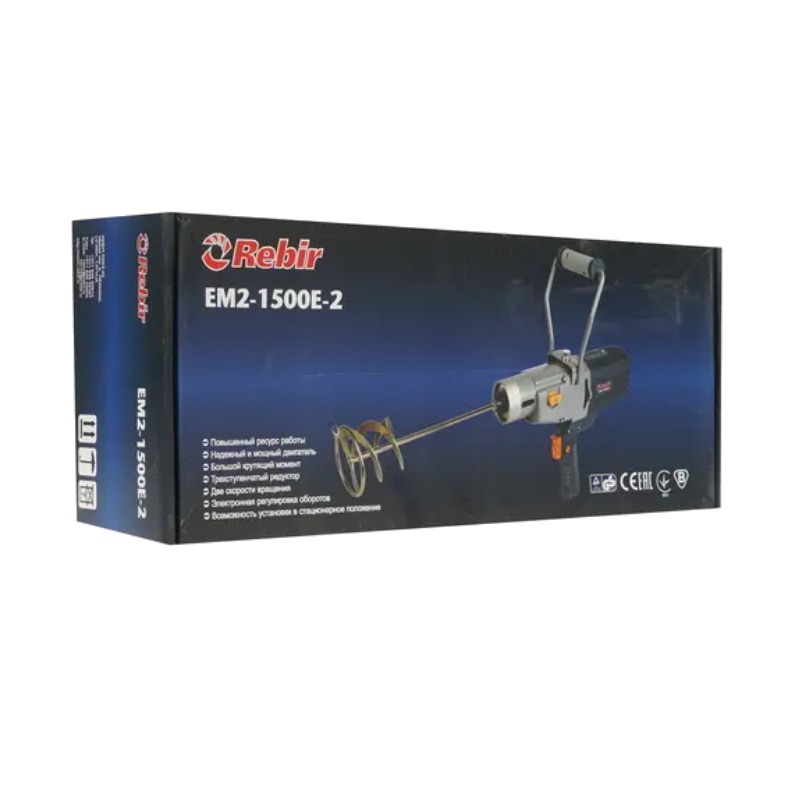 Смеситель Rebir EM 2-1500E-2 (2000 Вт, с насадкой 160 мм)