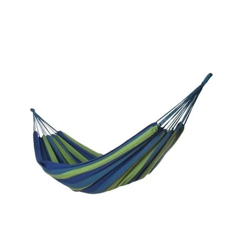 Гамак подвесной Arizone Garden 28-102201, 220х160 см, синий в Угличе