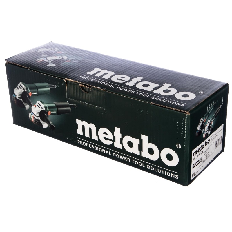 Угловая шлифмашина (болгарка) Metabo W 1100-125 603614010, 125 мм, 1100 Вт в Туле