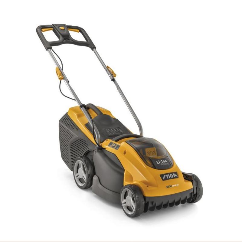 Аккумуляторная газонокосилка Stiga SLM 3648 AE 294345068/ST1 (ширина скашивания 34 см, травосборник 35 л, мульчирование) в Коврове
