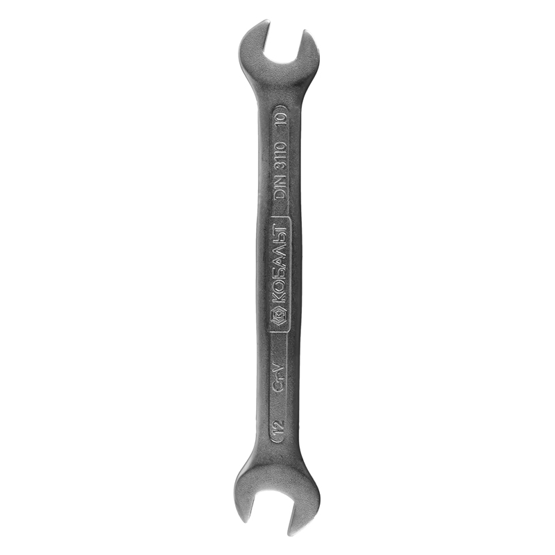 Ключ рожковый Кобальт 248-054 10 x 12 мм Cr-V 153₽