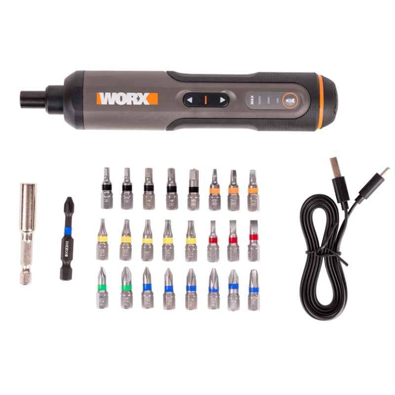 Аккумуляторная отвертка Worx WX240 (АКБ 4В, 1.5 а/час, зарядное устройство) в Рыбинске