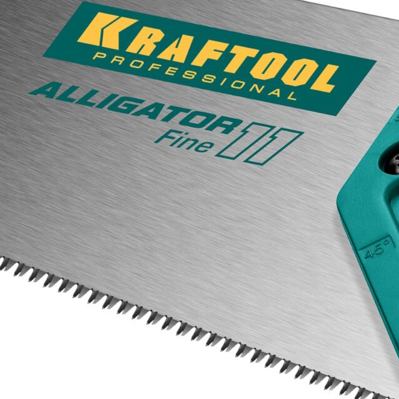Ножовка для точного реза Kraftool Alligator Fine 11 15203-55, 550 мм  в Угличе