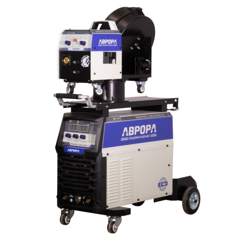 Аппарат для полуавтоматической сварки Аврора ПРОГРЕСС 500 ПУЛЬС St 40925 НАКС 2 шт 134982₽