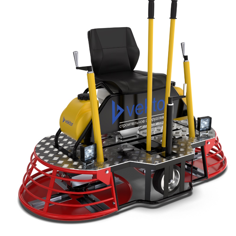 Двухроторная заглаживающая машина Vektor VTMG-800 3237 (Honda GX390)
