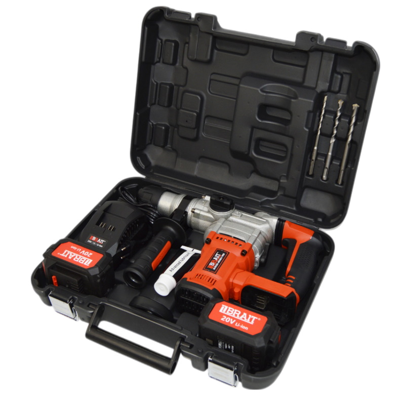 Аккумуляторный перфоратор Brait BCRH26-4DUBLV PRO 21.01.254.087 в кейсе, с виброзащитой в Муроме