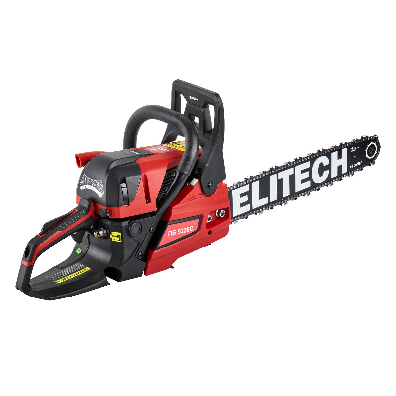 Бензопила Elitech ПБ 5833C (E1611.012.00) 205454, 58 см3, 2.4 кВт/3.3 л.с., шина 45 см, 3200-12000 об/мин в Иваново