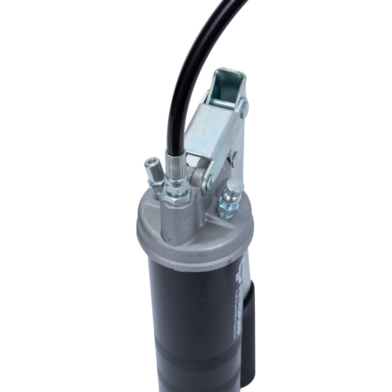 Профессиональный рычажный шприц Petropump PP100200, 500 см3, 690 бар, 1/8" BSPT, гибкий шланг с 4-х лепестковой насадкой