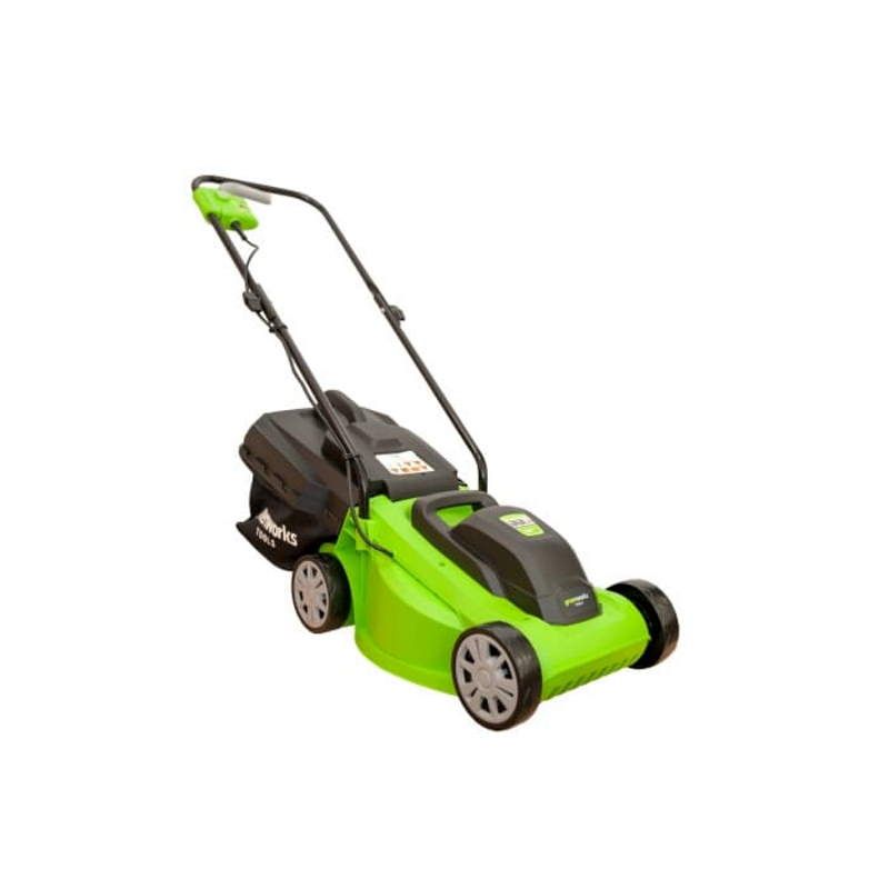 Газонокосилка Greenworks GLM1232 2502207, 1200 Вт, 33 см в Рыбинске