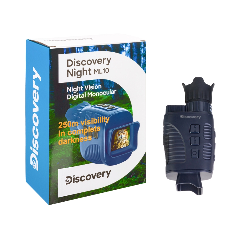 Монокуляр цифровой ночного видения Levenhuk Discovery Night ML10 79647, со штативом в Кинешме