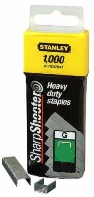 Скобы STANLEY 1tra708t тип "g" 12мм "heavy duty" 1000шт в Кинешме