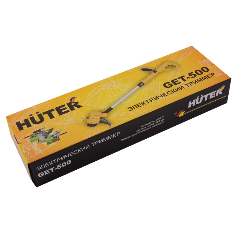 Электрический триммер Huter GET-500 70/1/27 (неразборная штанга)