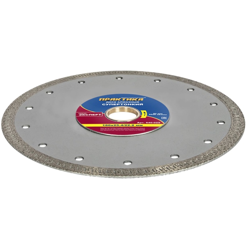 Алмазный диск Практика Супертонкий 640-025 (турбированный тип, 180 мм)