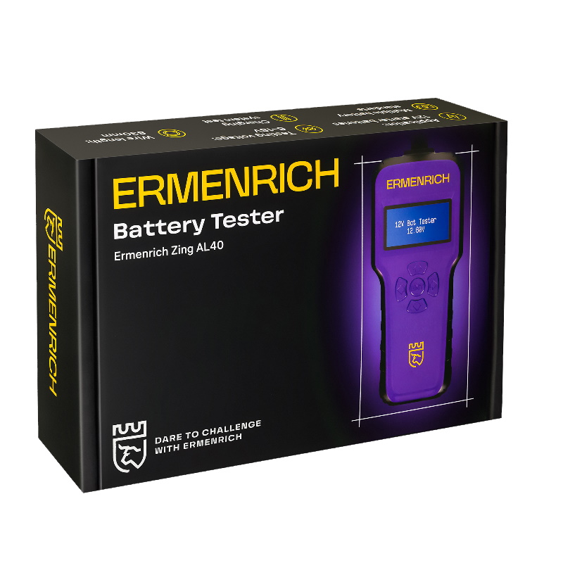 Тестер аккумуляторный Ermenrich Zing AL40 83823 в Нижнем Новгороде