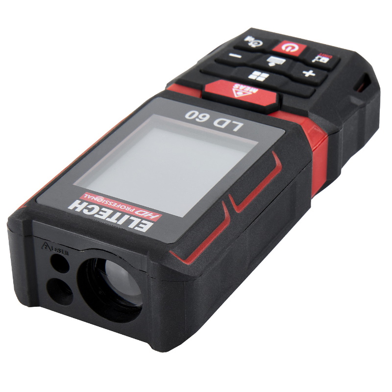 Лазерный дальномер Elitech HD LD 60 204769, 0.05–60 м, угломер, точность-1.5 мм/м в Череповце