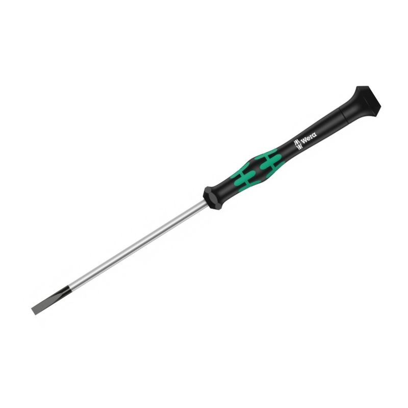Отвертка шлицевая Wera Kraftform Micro 2035 для электроники, 0.60 x 3.5 x 80 mm, WE-118012