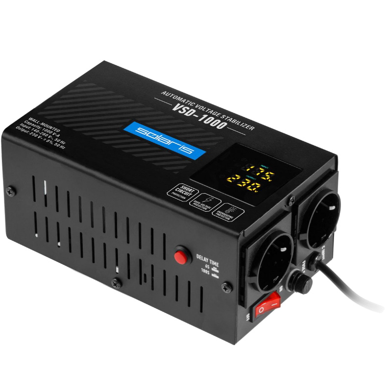 Стабилизатор напряжения Solaris VSD-1000 SL4510-2