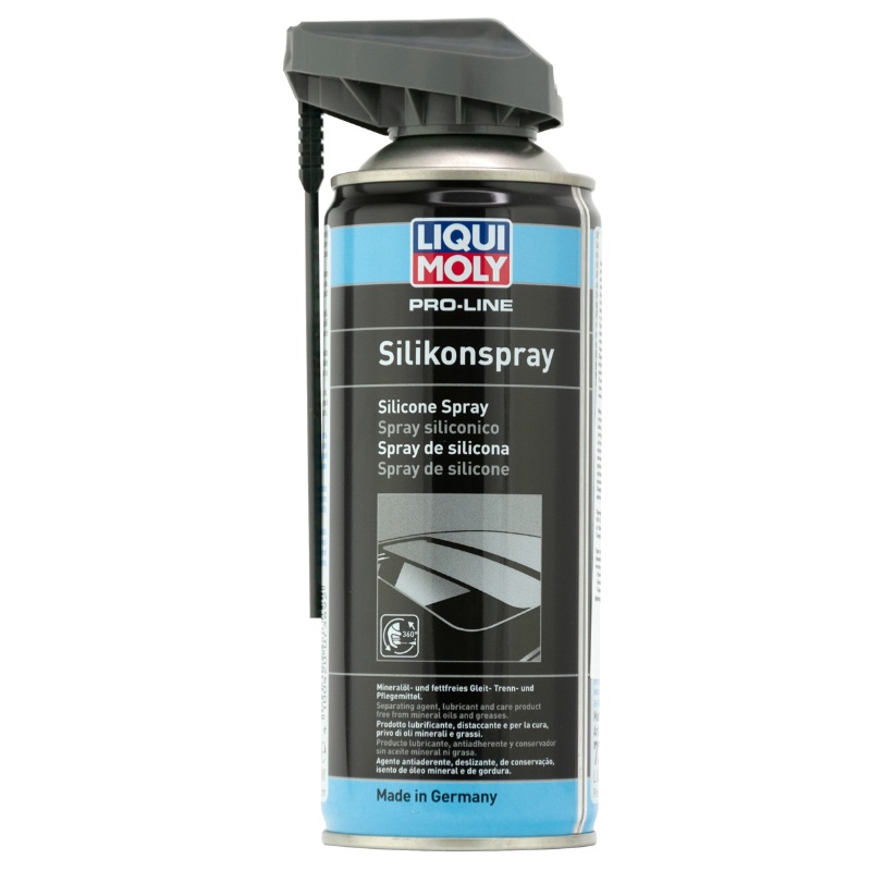 Бесцветная смазка-силикон Liqui Moly Pro-Line Silikon-Spray (0,4 л) 7389 в Угличе
