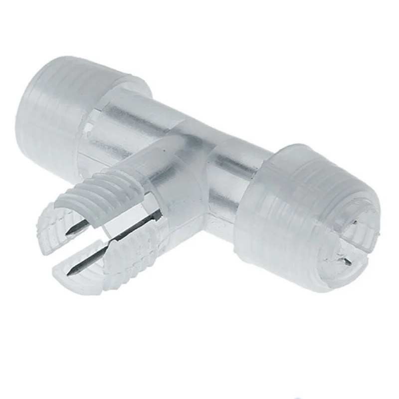 Коннектор "T"-образный для Дюралайта Космос KOC-DL-3W13-CT 390955, 3W, 13мм (уп.10шт)  в Угличе