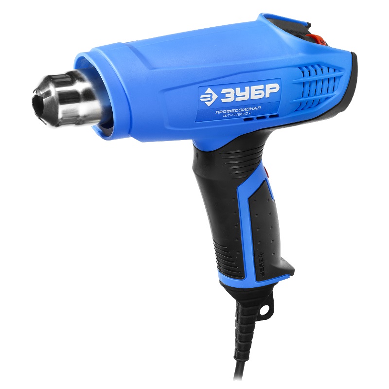 Фен технический Зубр Профессионал ФТ-П1800 К (1800 Вт, кейс)