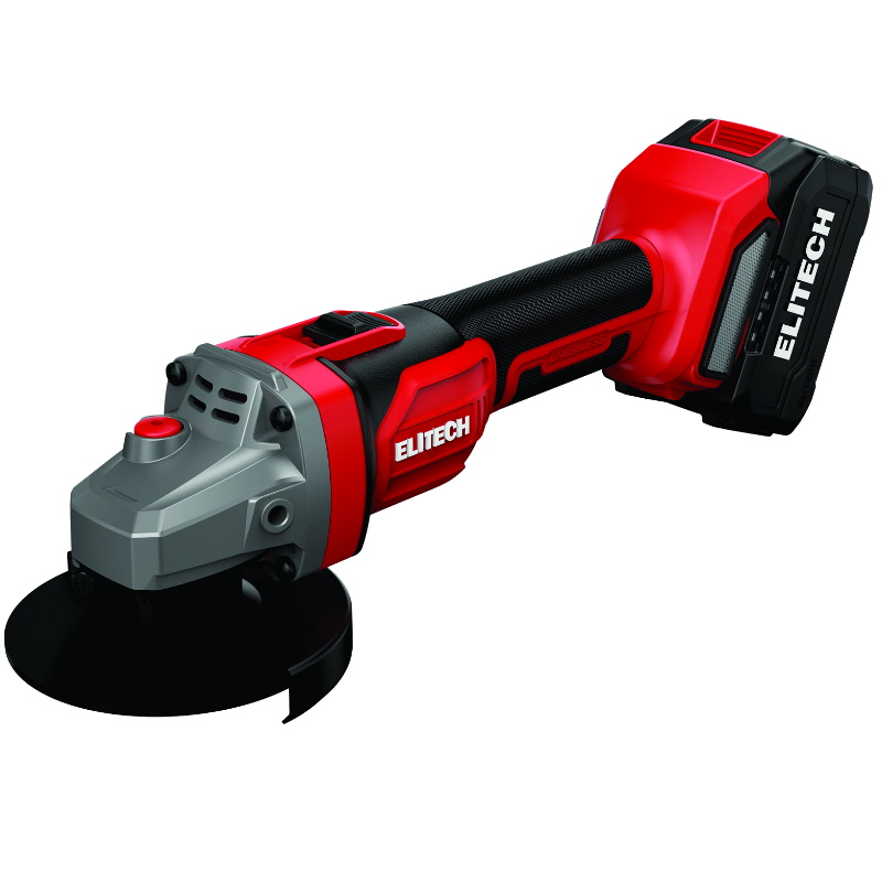 Угловая шлифмашина аккумуляторная Elitech 2012БЛ E2213.046.01