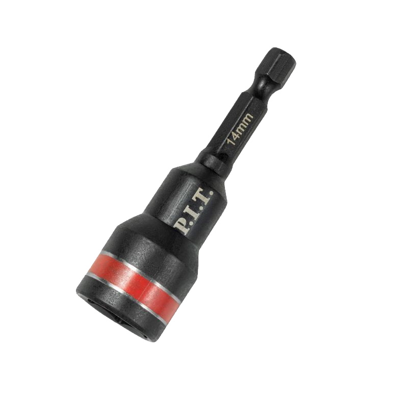 Бита ударная PIT Impact ASDR06-0014 с торцевой головкой магнитная 65x14 мм 109₽