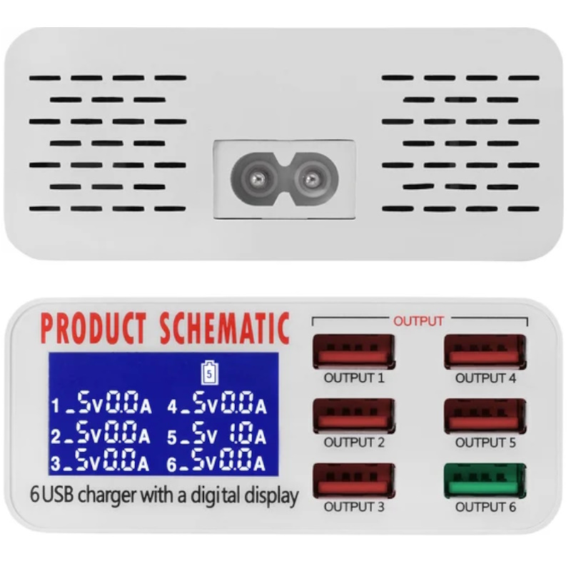 USB-зарядное устройство Мегеон 30002 к0000035508