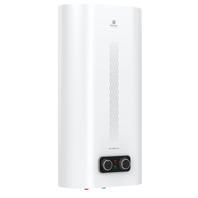 Водонагреватель электрический Royal Clima RWH-DRY FORCE Inox 80-FS, нерж. сухой тэн в Угличе