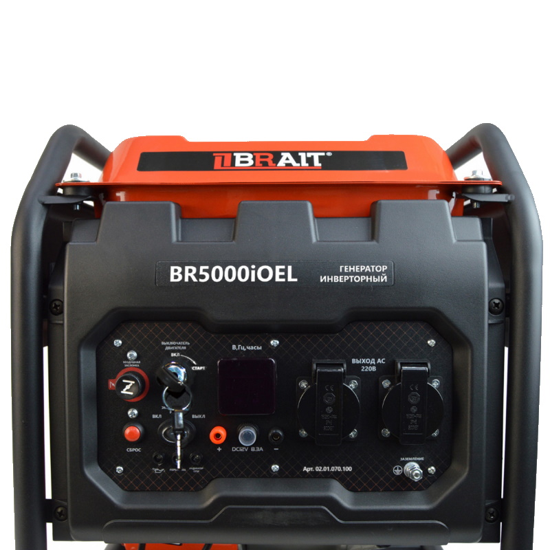 Инверторный генератор Brait BR5000iOEL, 02.01.070.100