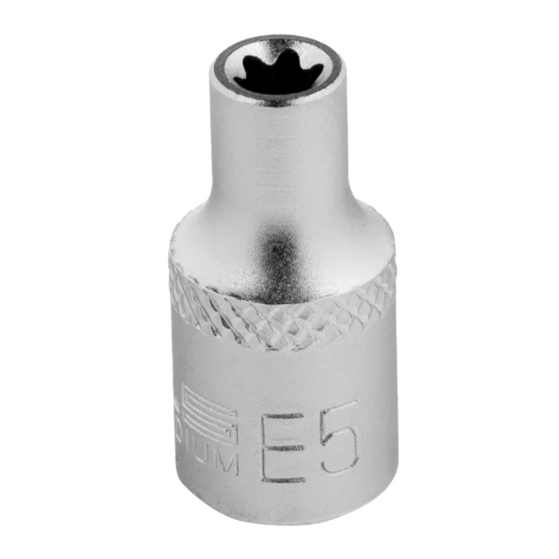 Головка торцевая Stels 13864, 1/4", Е5, CrV в Иваново
