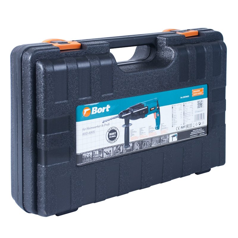 Перфоратор Bort BHD-800N 93724672 в кейсе в Костроме