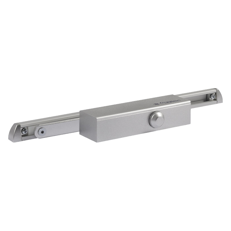 Доводчик дверной Нора-М SL 820 Slider 18836, от 25 до 70 кг, со скользящей тягой, серебро во Владимире