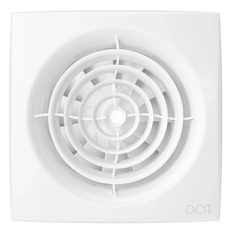 Вентилятор осевой Era Diciti AURA 4C, вытяжной, D=100, обратный клапан в Муроме