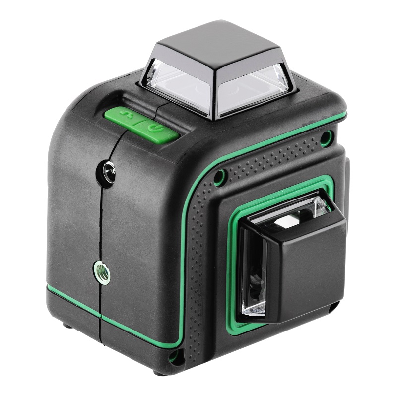 Комплект А00727: Уровень Ada CUBE 3-360 GREEN Basic Edition + Дальномер Ada Cosmo 50 + Штатив-штанга Ada SILVER PLUS в комплекте с треногой (3,6 м)